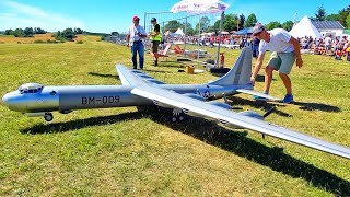 AMAZING XXL CONVAIR B36 PEACEMAKER RC MODEL FLIGHT DEMONSTRATION [upl. by Elisabet]