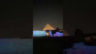 The Sound amp Light Show at the Pyramids in Egypt [upl. by Larrej]