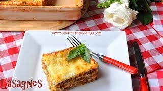 Lasagnes à la viande hachée [upl. by Eelinej]