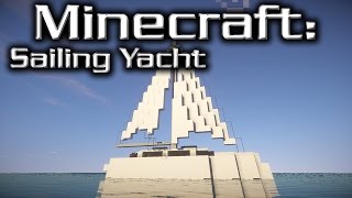 Minecraft Modern Sailing Yacht Interior [upl. by Ysak656]