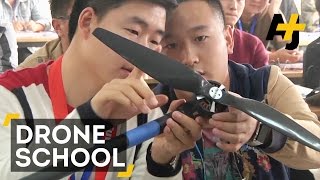 Drone School Students In China Are Getting Licensed To Drone [upl. by Nagard802]