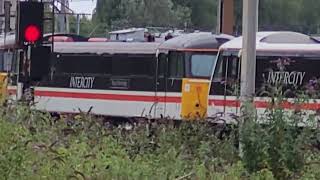 Inter City Electrics 89001 90001 90002 87002 and 86101 at Crewe LSL [upl. by Anelleh]