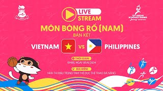 LIVE MENS BASKETBALL  VIETNAM VS PHILIPPINES  ASEAN SCHOOLS GAMES 2024 [upl. by Akiemahs883]