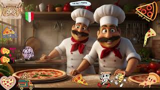 quotMad Pizzaquot  Italian Folk  Tarantella  Pizza Music  Meme  Funny  Original AI Song [upl. by Siednarb]