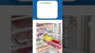 Fridge Storage Box  Fridge Organizer  Container Box Freezer Storage Box [upl. by Pich]