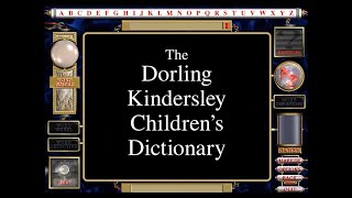 The Dorling Kindersley Childrens Dictionary  All Alphabet Index Animations [upl. by Hasile498]