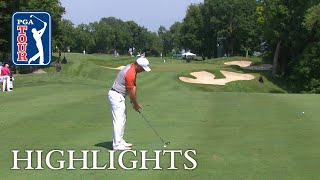 Francesco Molinari’s highlights  Round 1  John Deere 2018 [upl. by Trebloc]