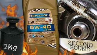 Ravenol RUP 5W40 Jak skutecznie olej chroni silnik 2kg [upl. by Hackett]