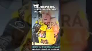 YANINA LATORRE EXPLOTÓ CONTRA LOS ARTISTAS ENSOBRADOS [upl. by Auhsaj]