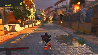 Shadow Skin Sonic Forces Ps4 Sunset HeightsCity ModernStage 15 [upl. by Willie]