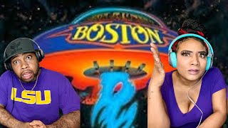 FIRST TIME HEARING BOSTON MORE THAN A FEELING REACTION [upl. by Lateehs451]