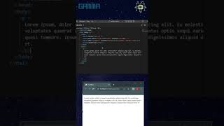 Cómo justificar texto en HTML programming html frontend shorts [upl. by Adleme599]