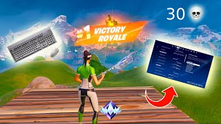 100 ACCURACY 🎯  The Best AIMBOT KBM Settings CHAPTER 5 FORTNITE PS4PS5XBOXPC [upl. by Arimay24]