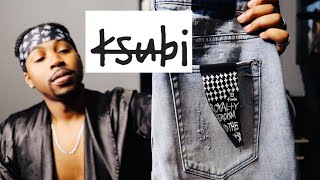 KSUBI VAN WINKLE THRASHED DREAMS DENIM REVIEW  TRY ON‼️ 2FLYB [upl. by Ki838]