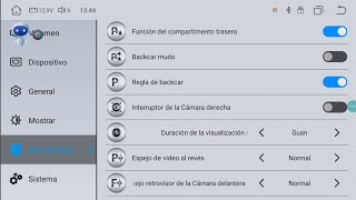 Activar menú cámara marcha atrás en radio android k706 Síguemees gratis [upl. by Ayenat]