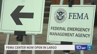 FEMA center now open in Pinellas County [upl. by Waldman32]