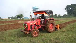 Mahindra 475Di pudling in field cultivation [upl. by Hamer]