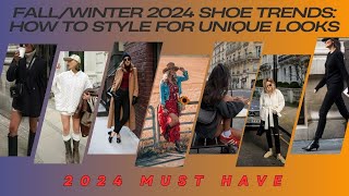 FallWinter 2024 Shoe Trends How to Style Biker Boots Western Boots and Loafers for Unique Looks [upl. by Waldack]