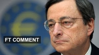 Mario Draghi Not time to give up austerity [upl. by Yhtomit]