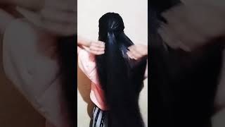 How to do ponytail hairstyles viralhaie tutorialshorts video [upl. by Ortrude833]