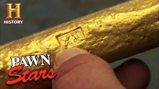 Pawn Stars SHIPWRECK TREASURE is Worth Its Weight in Gold Season 2  History [upl. by Oalsecnew848]