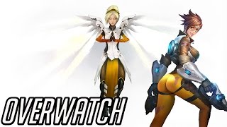 Overwatch TracerMercy  Vuelve la Reina para destrozar [upl. by Annawek]