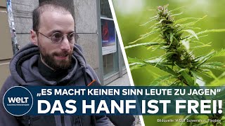 CANNABISLEGALISIERUNG Regierung legalisiert Kiffen  das sagen deutsche Bürger zu den neuen Regeln [upl. by Starinsky]