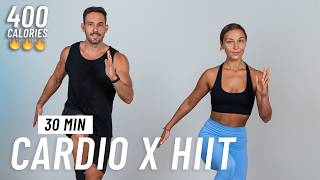 30 MIN CARDIO HIIT Workout  Full Body No Equipment No Repeats [upl. by Noonberg91]