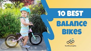 10 Best Balance Bikes for Toddlers amp Kids Video Demo [upl. by Ehttam]