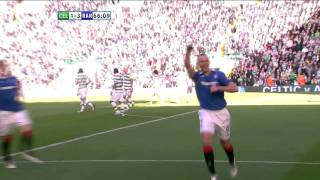 Kenny Miller 67 Mins Vs Celtic SPL 24th October 2010 720p [upl. by Nnawtna]