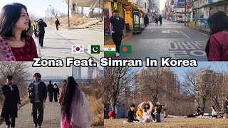 🇰🇷🇵🇰🇮🇳🇧🇩Korean Reaction on Desi Lehenga  Wear lehenga in Korea korea leeminho bts [upl. by Enirol]