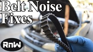 How to Diagnose and Fix Belt Squeaks or Squealing Noise Issues [upl. by Leuqcar]