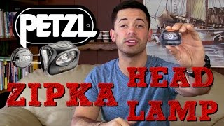 PETZL ZIPKA HEADLAMP  Retractable Cord Torch [upl. by Carolus]