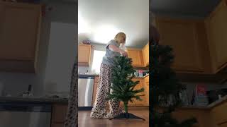 Watch me set up my Christmas tree [upl. by Yttel494]