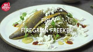 Fish and Fire Grain Freekeh Recipe [upl. by Nivlad]