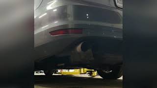 2015 jetta TDI straight pipe rawtek [upl. by Adnamar]