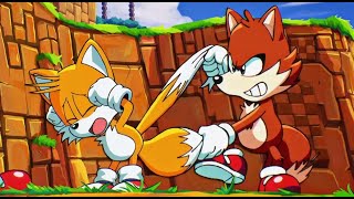 Sonic Origins  How Tails Met Sonic Scene Full HD [upl. by Attikin928]