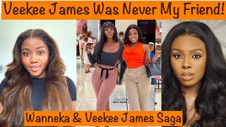 Wanneka Denies Veekee James Says She’s not in Competition With Her [upl. by Etterb]