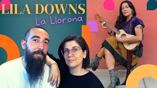 Lila Downs  La Llorona REACTION with my wife [upl. by Annaiuq]