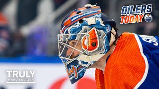 OILERS TODAY  PreGame vs VGK [upl. by Ttayw]