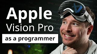 I tried the Apple Vision Pro as a Developer  VS Code in VR [upl. by Nai]