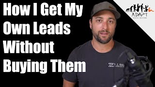 Contractor Lead Generation How I Get Customers for My Construction Business [upl. by Einnek]