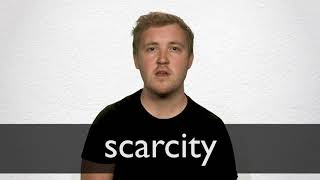 How to pronounce SCARCITY in British English [upl. by Nyrahtak132]