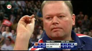 Raymond Van Barneveld 9 Darter 2010 PDC World Championship [upl. by Ellehciram]