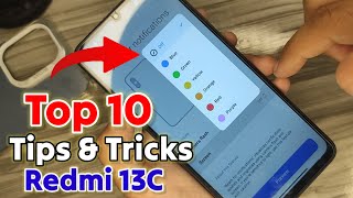 Top 10 Tips amp Tricks for Redmi 13C  Redmi 13c Tips amp Tricks [upl. by Eltsyrc]