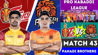 🔴PKL  Tamil Thalaivas vsTelugu Titans  Pro Kabaddi League 2024  Pro Kabaddi Match Live [upl. by Ertnom]