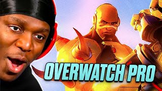 KSI PLAYS OVERWATCH AGAIN [upl. by Kingsly]