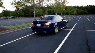 E60 BMW M5 V10 muffler delete [upl. by Reivaxe]