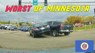 BEST OF MINNESOTA DRIVERS  20 Minutes of Road Rage amp Bad Drivers  PART 1 [upl. by Wolfy876]