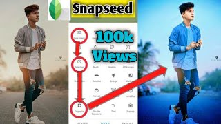 New Snapseed Photo Editing Trick  Snapseed Background Colour Change 2020 🔥 [upl. by Bhatt]